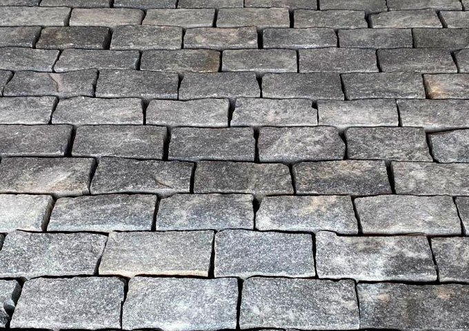 Paralelepido Cinza